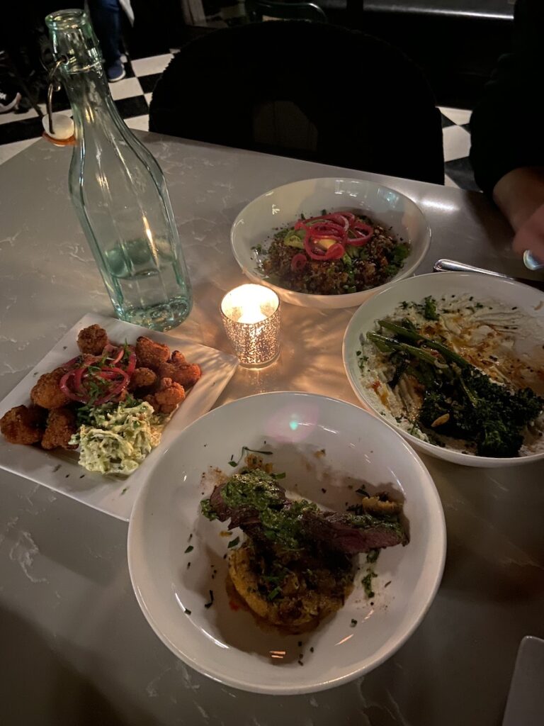 small plates at Wonderbar in Beacon, NY